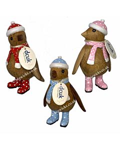 DCUK Natural Welly Baby Emperor Penguin